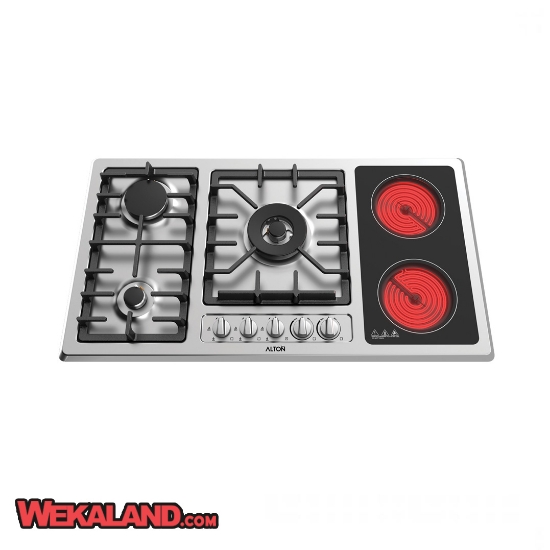 تصویر  اجاق گاز صفحه ای آلتون مدل SC518EN