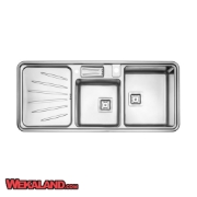 تصویر  سینک ظرفشویی استیل البرز مدل 854 توکار