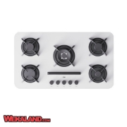 تصویر  اجاق گاز صفحه ای کن مدل پاردیک سفید