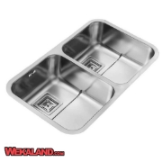 تصویر  سینک ظرفشویی استیل البرز مدل 935 زیر صفحه ای