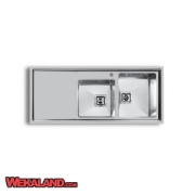 تصویر  سینک ظرفشویی اخوان مدل 600S توکار