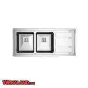 تصویر  سینک ظرفشویی میلان مدل 9010 توکار 