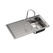 تصویر  سینک ظرفشویی بیمکث مدل 936 توکار