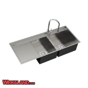 تصویر  سینک ظرفشویی بیمکث مدل 4704 توکار 