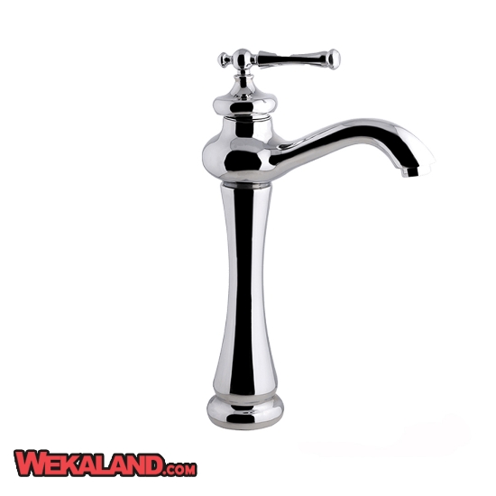 تصویر  شیر روشویی پایه بلند البرز روز مدل علاالدین کروم