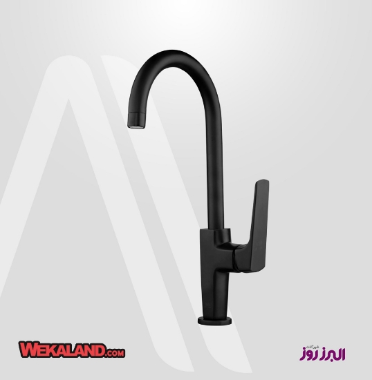 تصویر  شیر ظرفشویی البرز روز مدل آلپاین مشکی 