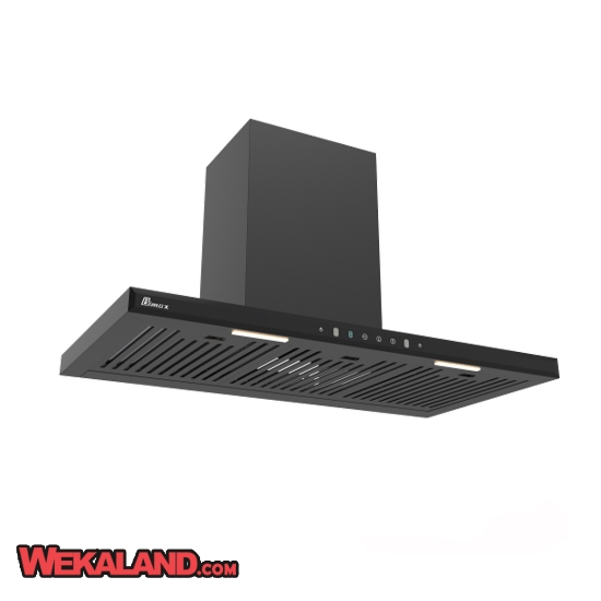 تصویر  هود شومینه ای بیمکث مدل 1301 مشکی