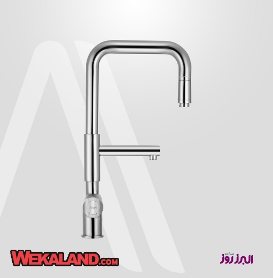 تصویر  شیر ظرفشویی دو منظوره البرز روز مدل تایکان کروم