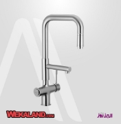 تصویر  شیر ظرفشویی دو منظوره البرز روز مدل تایکان کروم