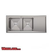 تصویر  سینک ظرفشویی  بیمکث مدل 743 توکار