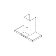 تصویر  هود فلت کن مدل 1430 مشکی